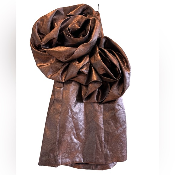 ZARA VOLUMINOUS ROSES FLOWER DRESS - Picture 4 of 5